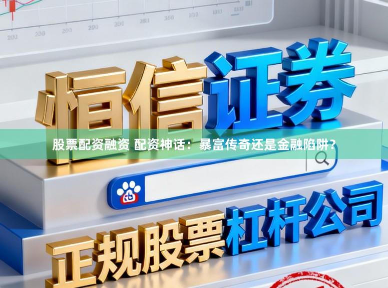 股票配资融资 配资神话：暴富传奇还是金融陷阱？